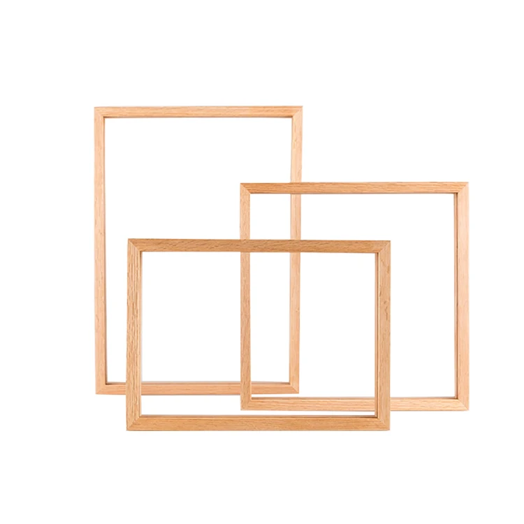 
Rustic Simple Frame Wooden Material Wall Hanging Picture Photo 