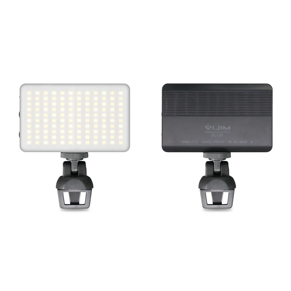 W&5 VL120 Professional Audio Video Lighting Equipment Stream Led Video Light tiktok  youtube camera lights with soft cover