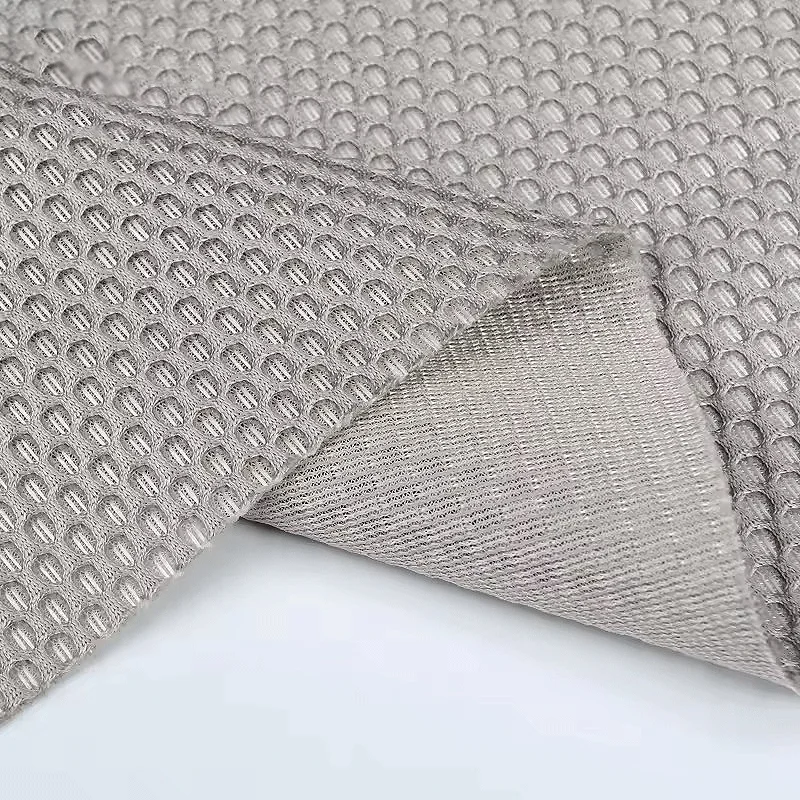 Oeko-Tex Certificated 100% Polyester 3d spacer air mesh fabric  wholesale for mattress fabric 2804