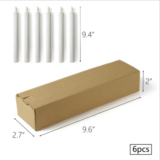 
Wholesale Long Battery Powered Flameless Led Candle Light 