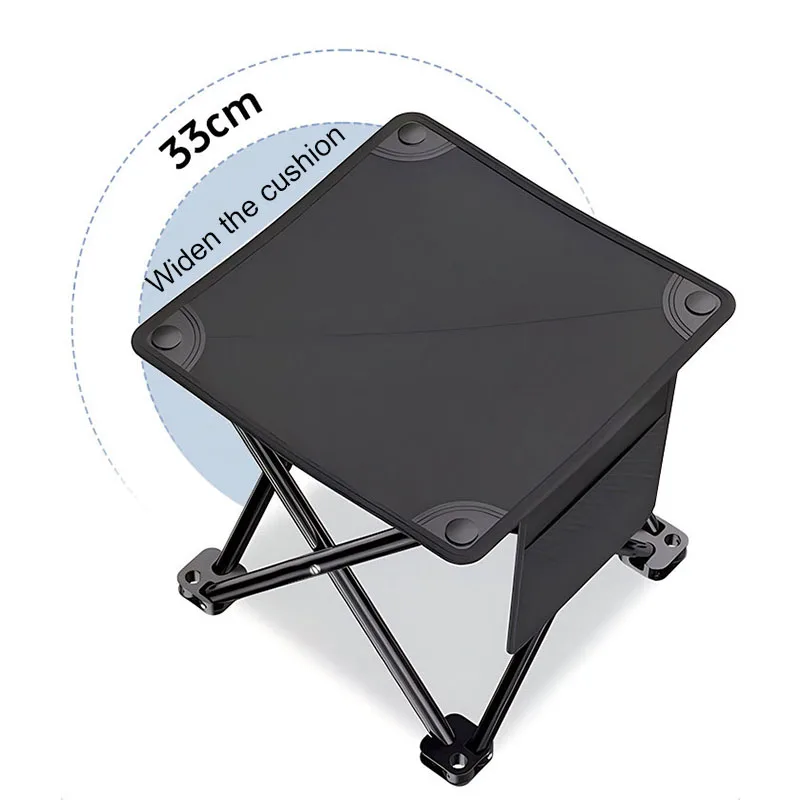Camping Portable Folding Stools Ultralight Aluminium Alloy Storage Chair MIni Fishing Chair Picnic