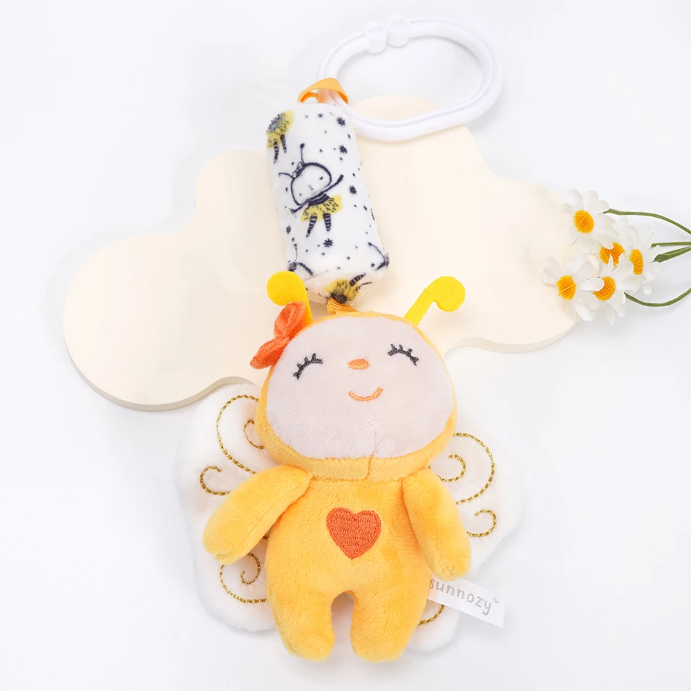 wholesale Baby decoration Bedbedroom hanging Wind Chime  cartoon animal  Soft Plush Toy  infant  hand bell wind bell