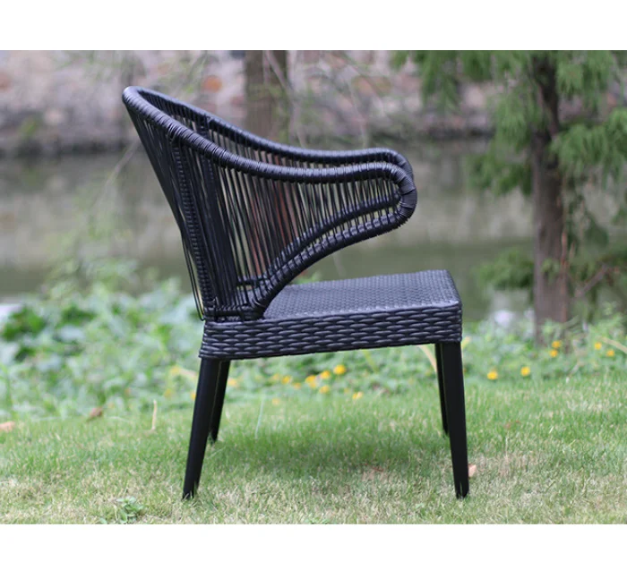 Patio furniture rattan outdoor dining set conversation set