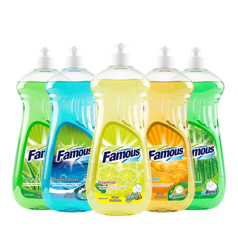 Famous high quality dish washing liquid dish detergent liquid