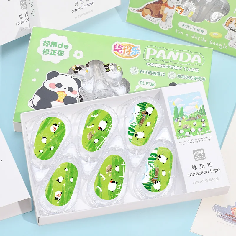 Корректирующая лента, 6/8 шт./коробка