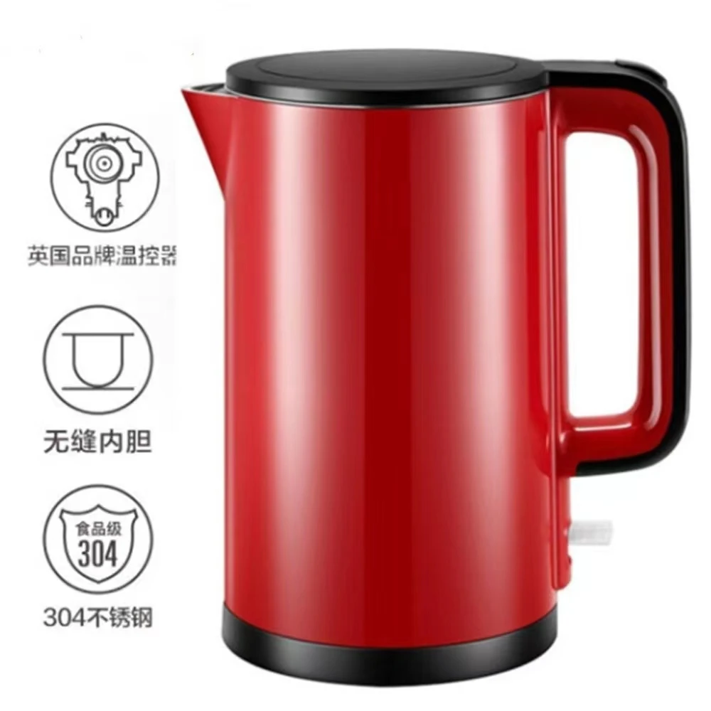 Household stainless steel electric kettle anti-dry burning kettle