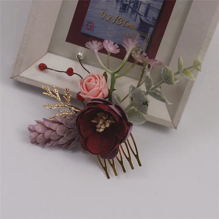 bridal hair comb handmade sbrides maids hair comb wedding dress accessories wedding hair comb