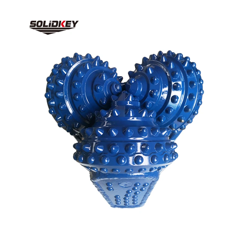 Tricone Drill Bits for Drilling Rocks, API Certificates Factory, SolidKey Brand