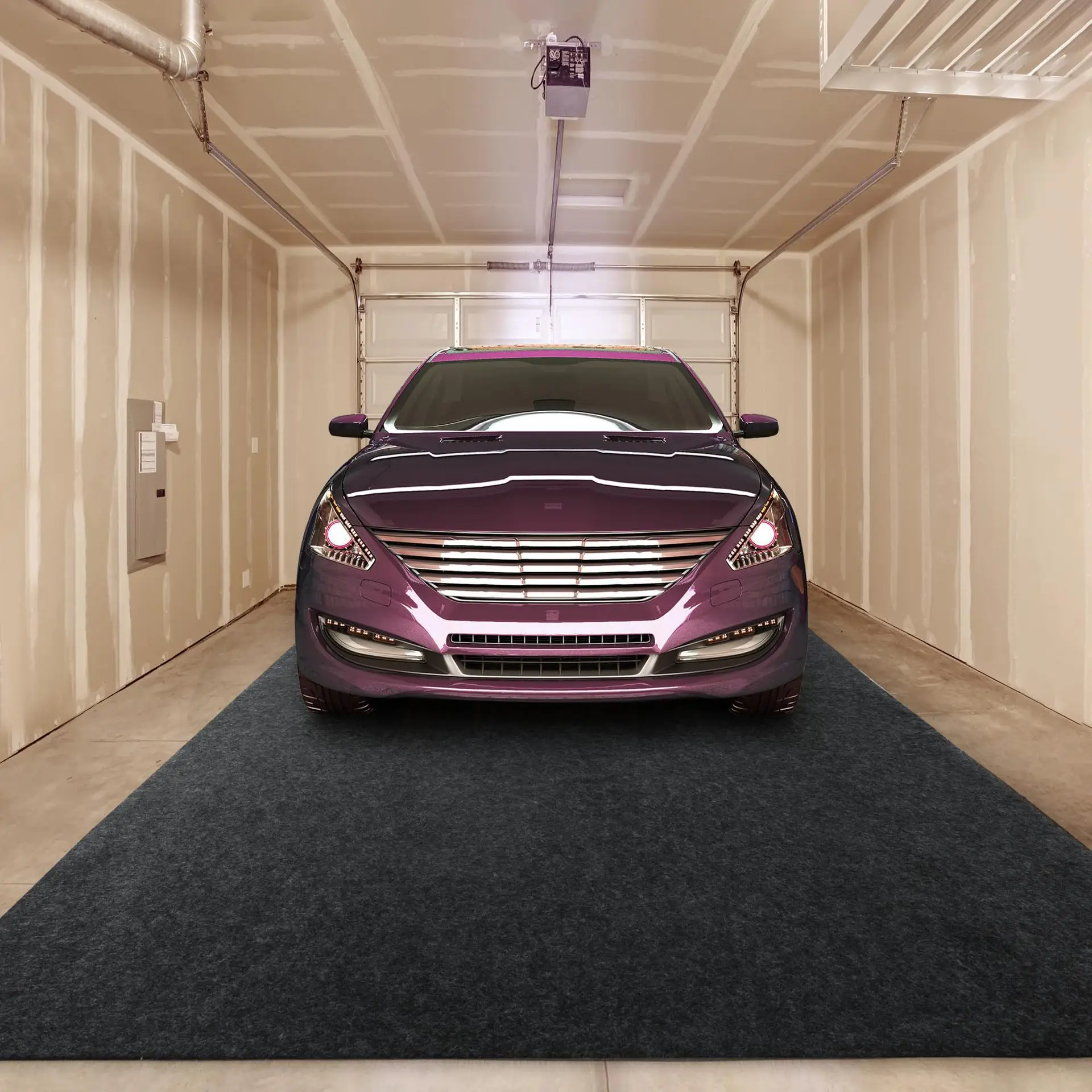 SUEZ Extra Large Garage Mat for Under Car,Oil Absorbent Garage Parking Mat,Garage Floor Mat Under Reusable, Washable