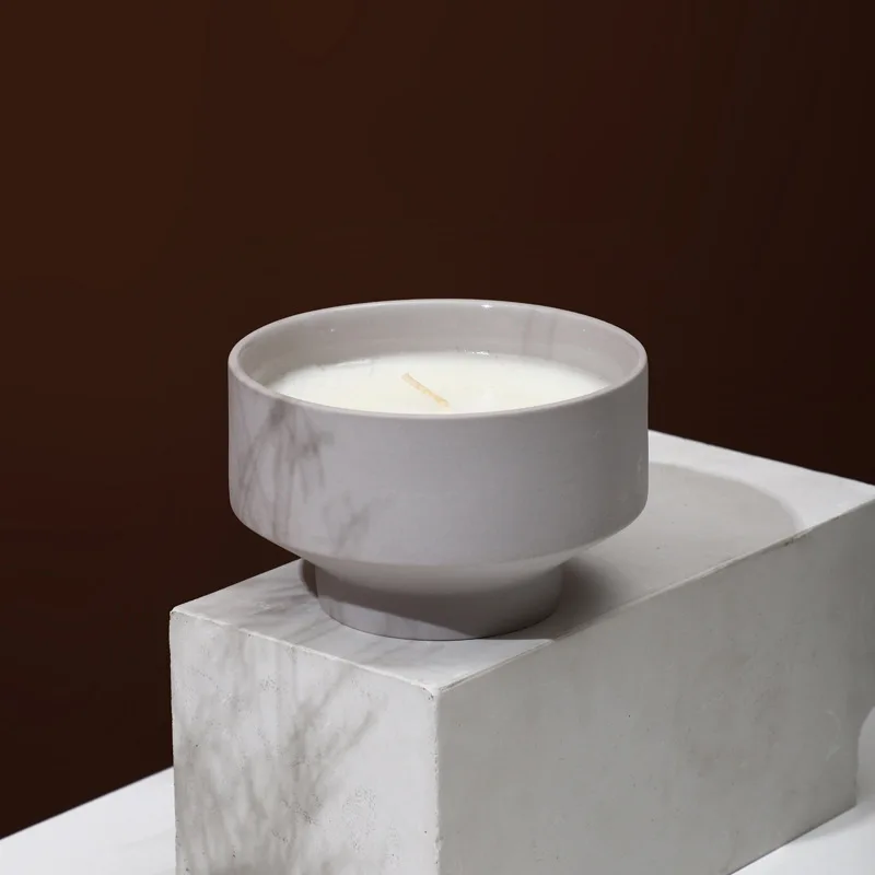 High Quality And Environmental Candle Jars Ceramic Vessels For Making