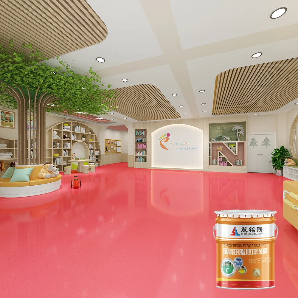 4S Shop Floor White Hardened Paint Anti-Oil Stain Easy To Clean Acrylic Floor Paint