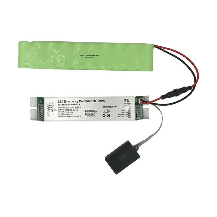 Водонепроницаемый ZigBee emergemcy конвертер 7 Вт многофункциональная энергосберегающие светодиодные светильники аварийного освещения блок питания с батареей