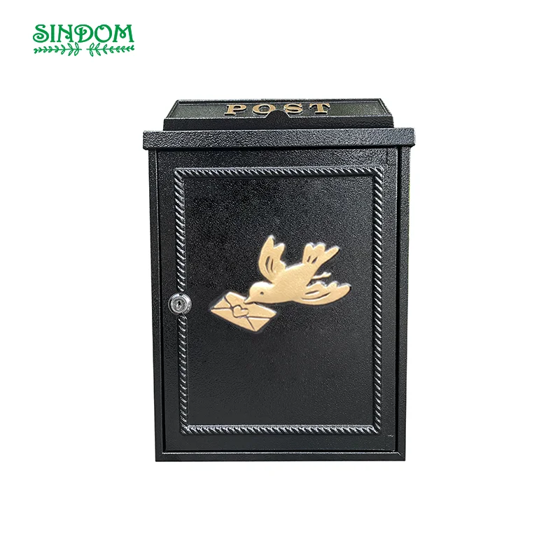 Modern Techniques Wholesale Cast Mailbox Outdoor Street Wall Mounted Aluminium Mailboxes