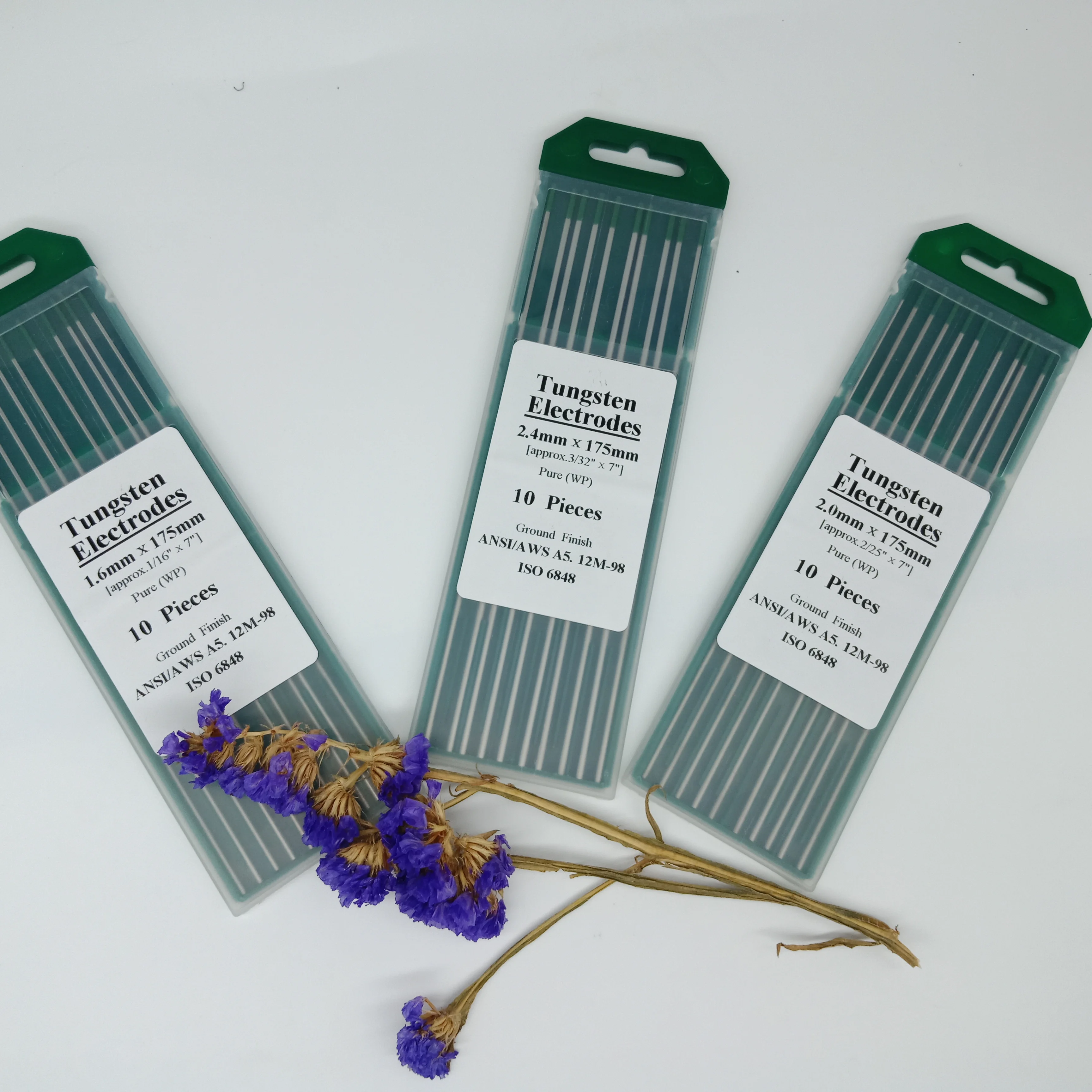 
Green Tip WP 3.2mm*175mm Tig Welding Electrodes Tungsten 