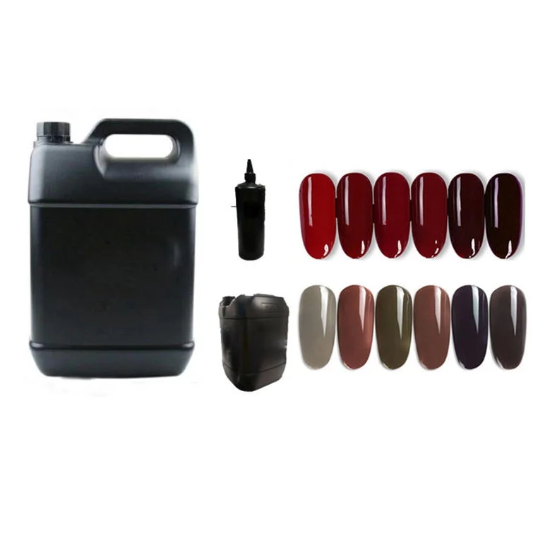 New technology shimmer good flow flat wholesale halal nail polish private label color extension gel