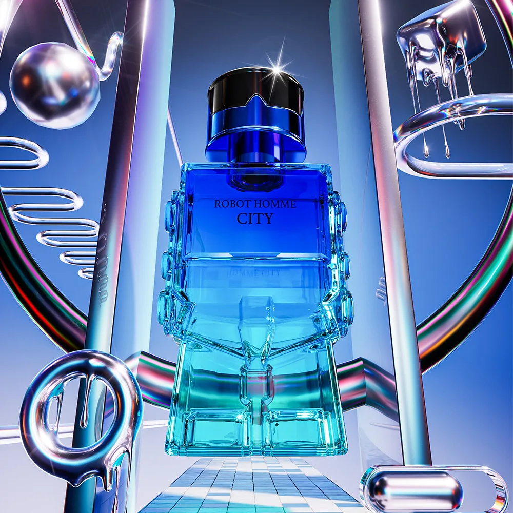 Wholesale Perfume New Launching Robot Long-lasting Perfume Water luxury eau de cologne for men