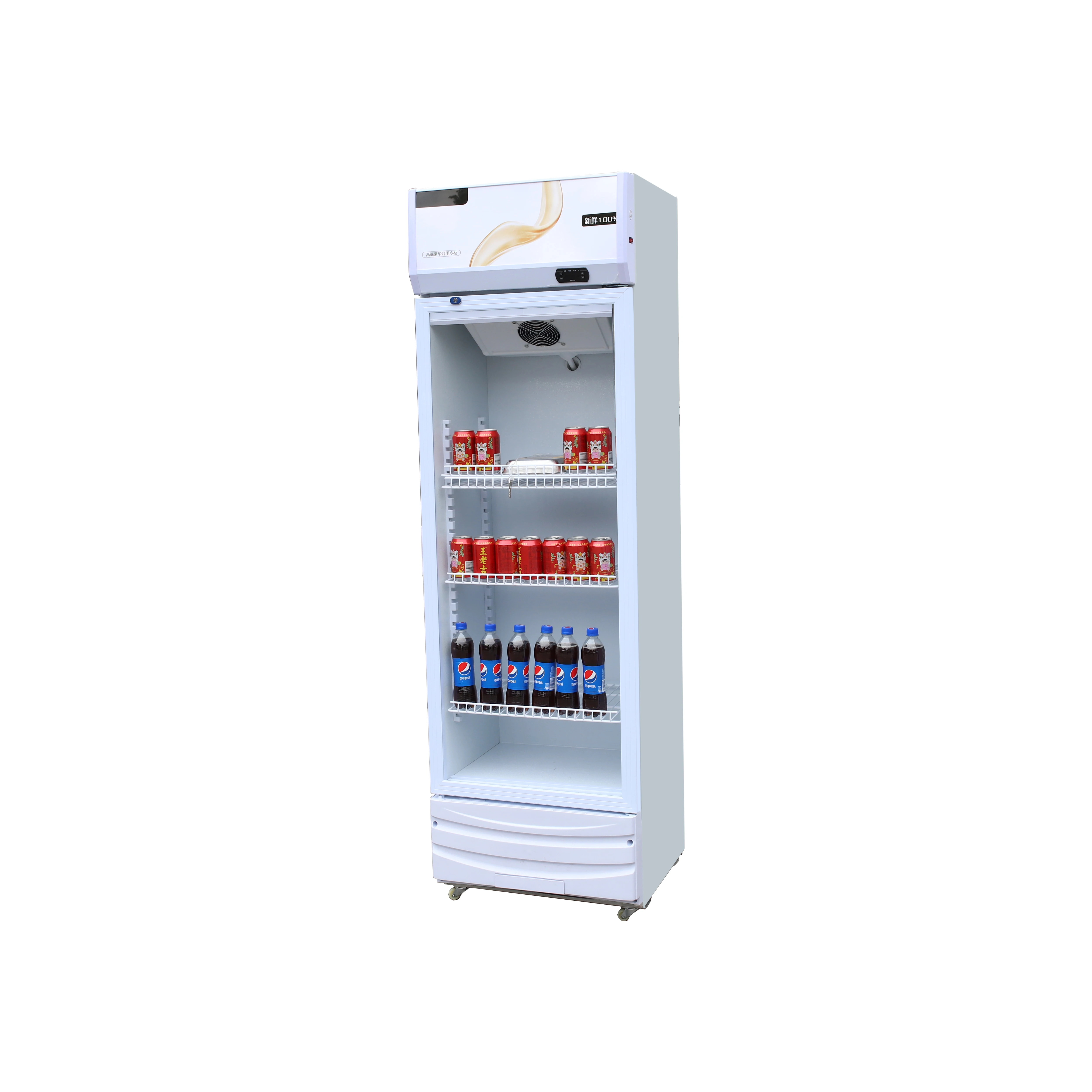 New style vertical fridge of beverage cabinets for commercial refrigerators cool drink refrigerator