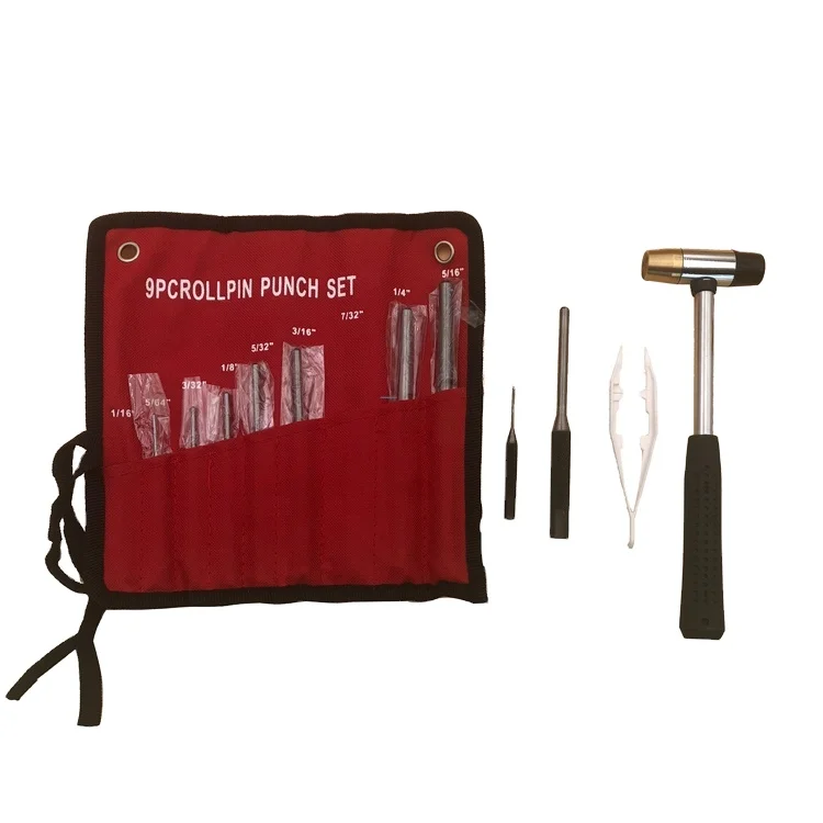 Hammer & Punch Kit 3 interchangeable hammerheads