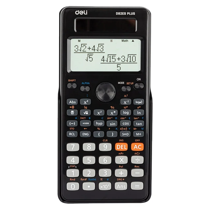 Deli ED82ES # научный калькулятор 252F-textbook