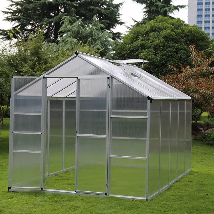 Hot Sale Aluminum Waterproof Plants Flower House New Style Pvc Greenhouse