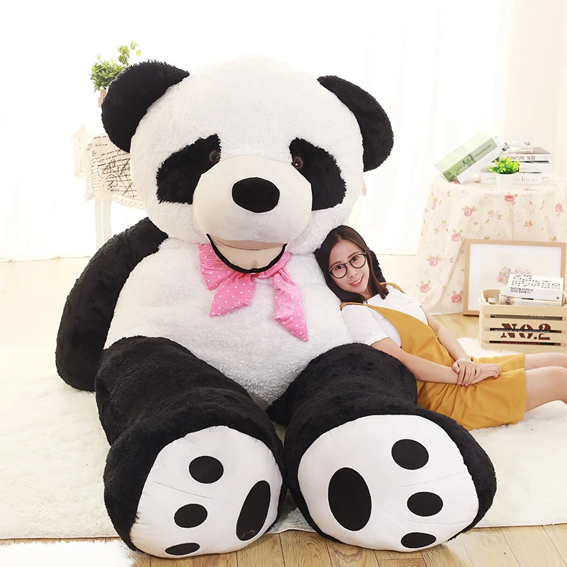 custom Huge Giant Plush Panda Teddy Bear Toy For Kids Stuffed Animals Plush Big Panda Bear LOW MOQ