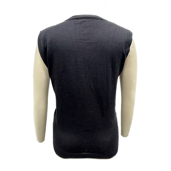 2022 Wholesale Customized O-neck Pullover Knit Vest Diamond-Shaped Pattern Sleeveless Sweater Vest For Women