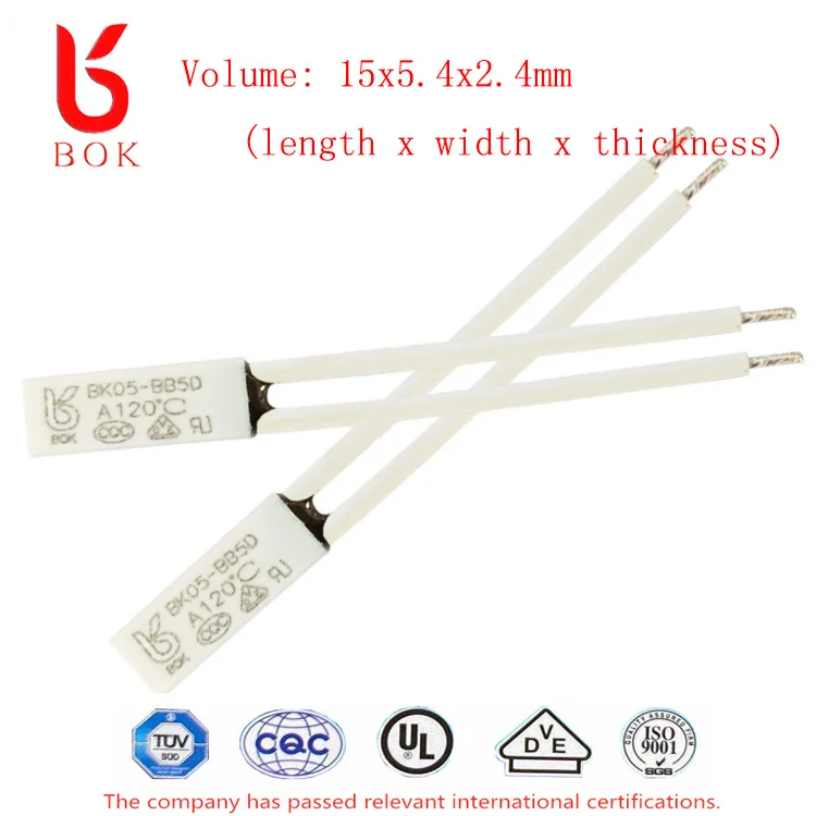 KSD9700/BK05 temperature control switch 45 degrees normally closed bimetallic small thermal protector thermostat thermal switch