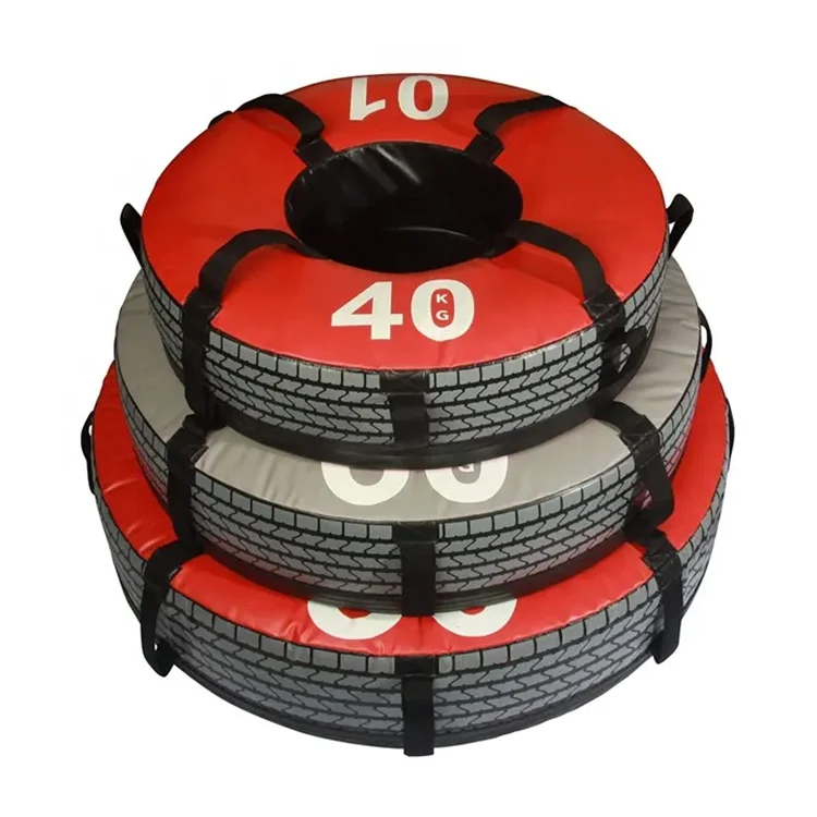 Custom Design Multi-Function Cross Strength Training PU Coated Tire Explosive power Workout Gym Tire