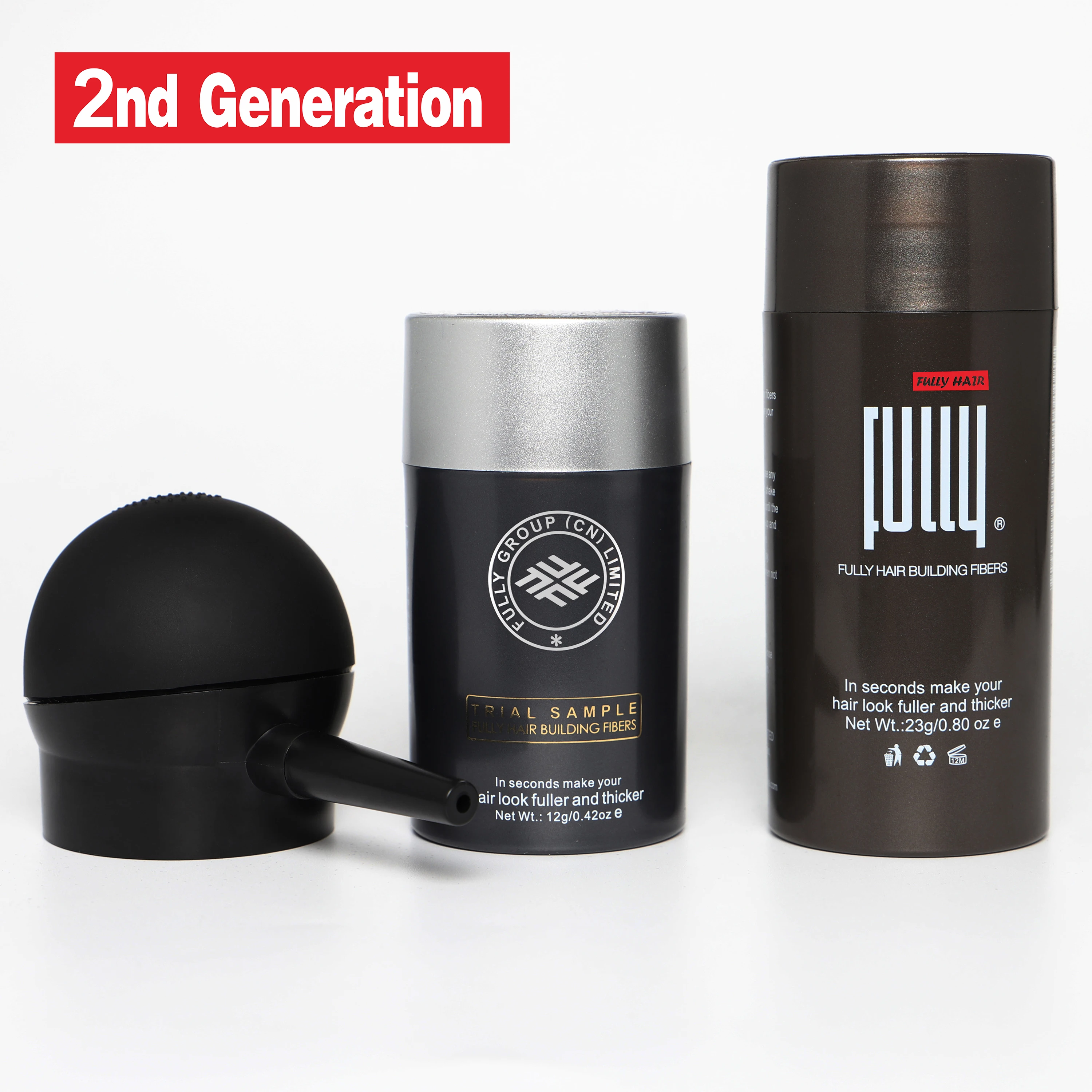 FULLY 100% Natural Private Label Cabok Hair Building Fibers With Free Sample