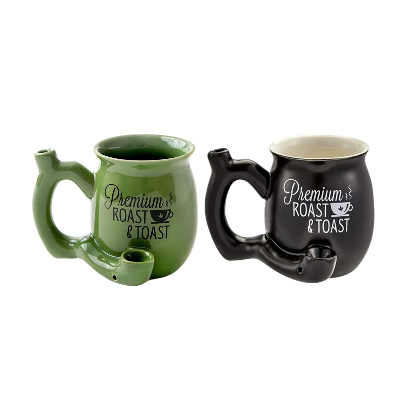 Горячая Распродажа 400 мл кружка-труба кофейная кружка для воды керамическая кружка-труба