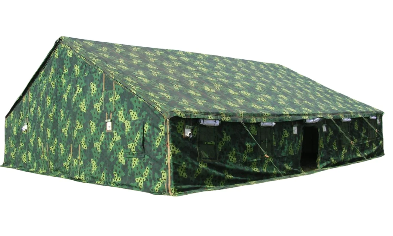 Inflatable Camp Camouflage Emergency  Relief Earthquake  Rescue  Command  Cotton Tent