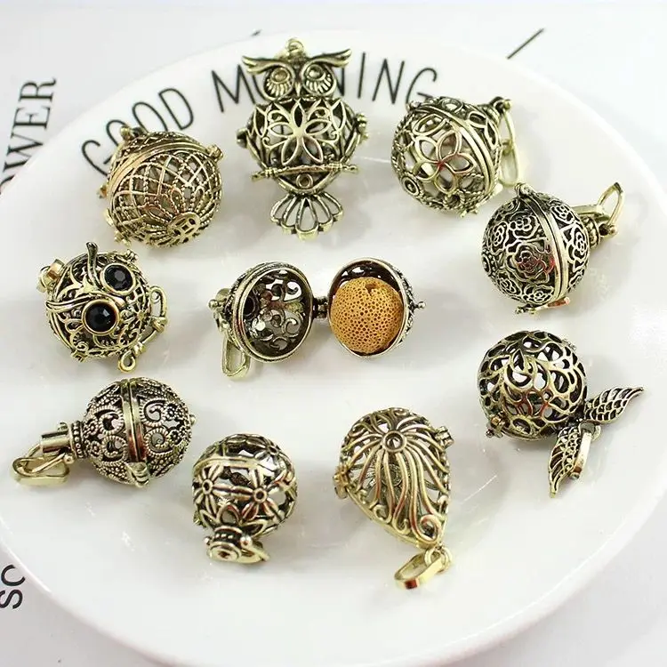 crystal vase square crystal cage crystal ball pendant