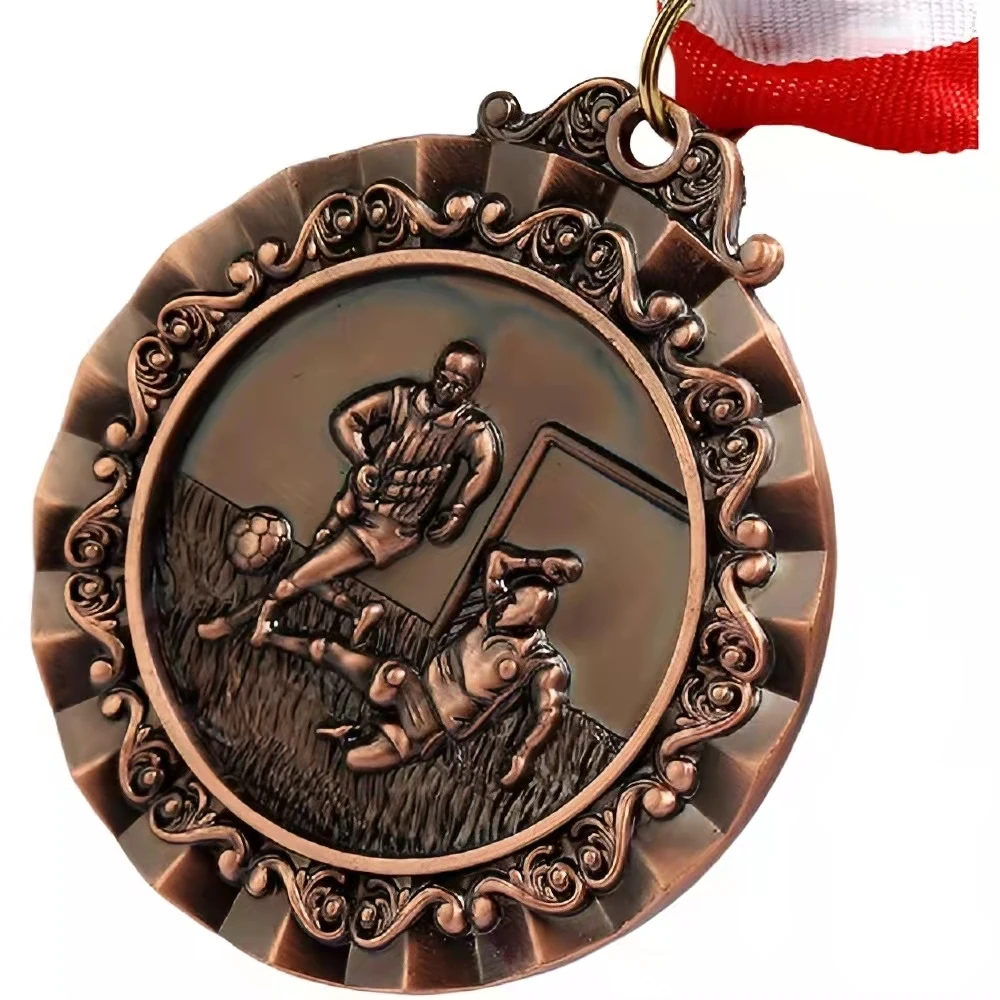 Custom metal sports soccer football basketball medals