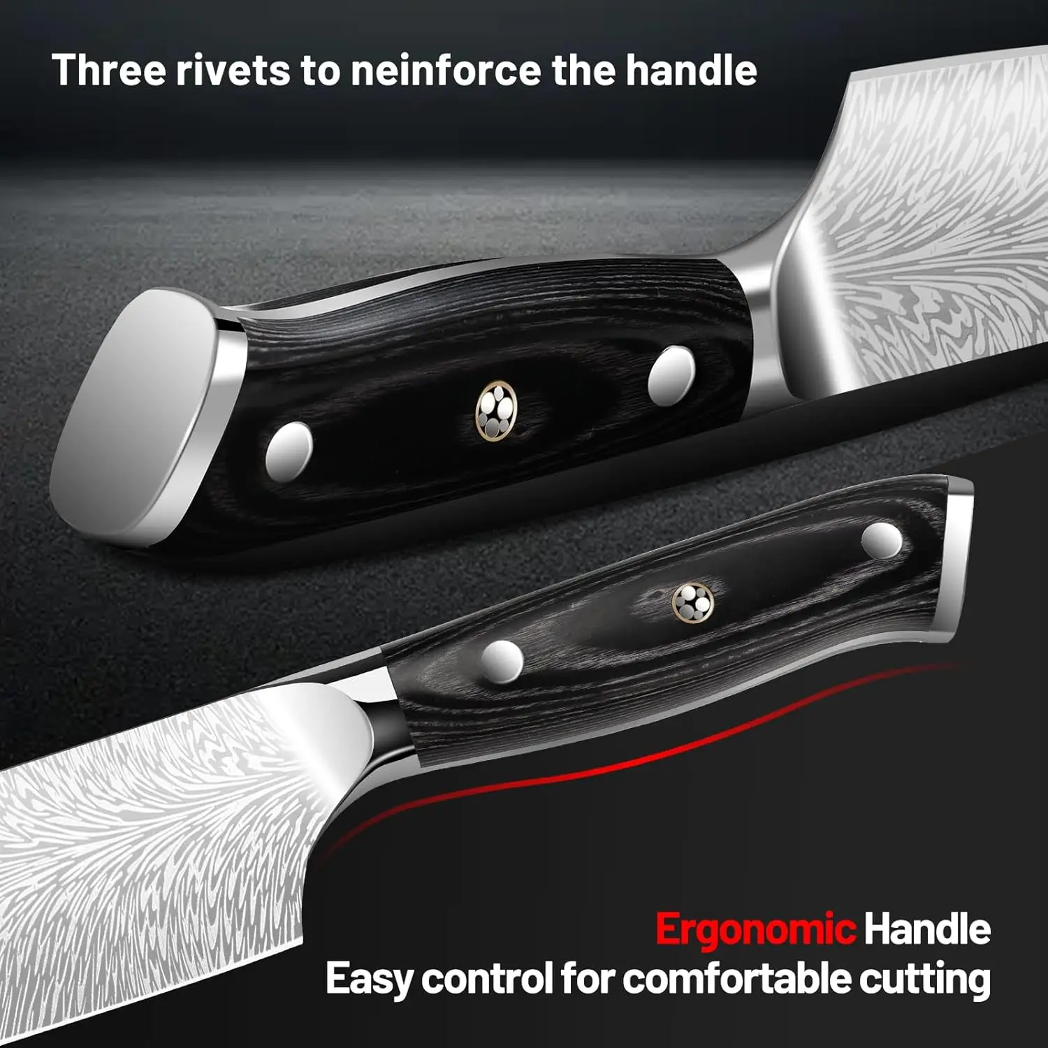 8 Inch Stainless Steel Chef Knife Japanese Kitchen Knife Professional Sharp Knife for Cooking Cutting