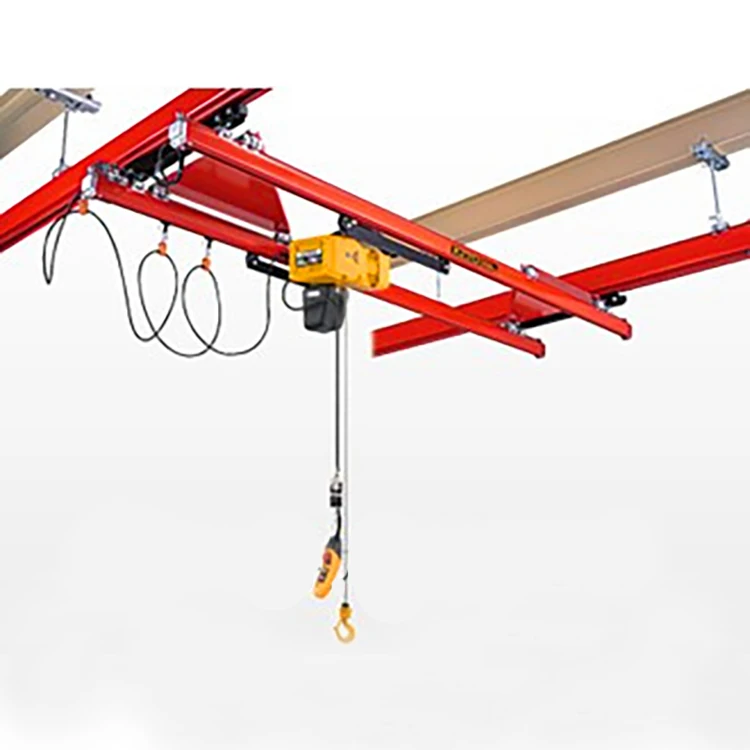 Factory Use Light Modular Crane System European Type Suspension Crane Flexible Forged Steel Welded Crane