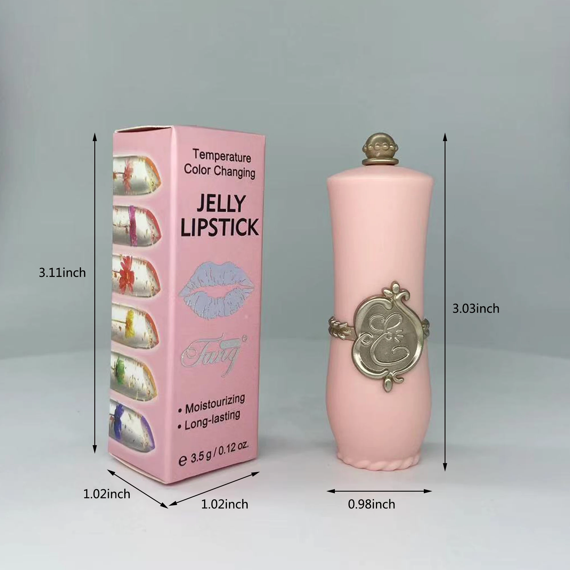 Satisfaction Guarantee Ointment 6 Colors Pink Honey Peach Flavor PH Color Changing Lip Balm For Flaky Lips