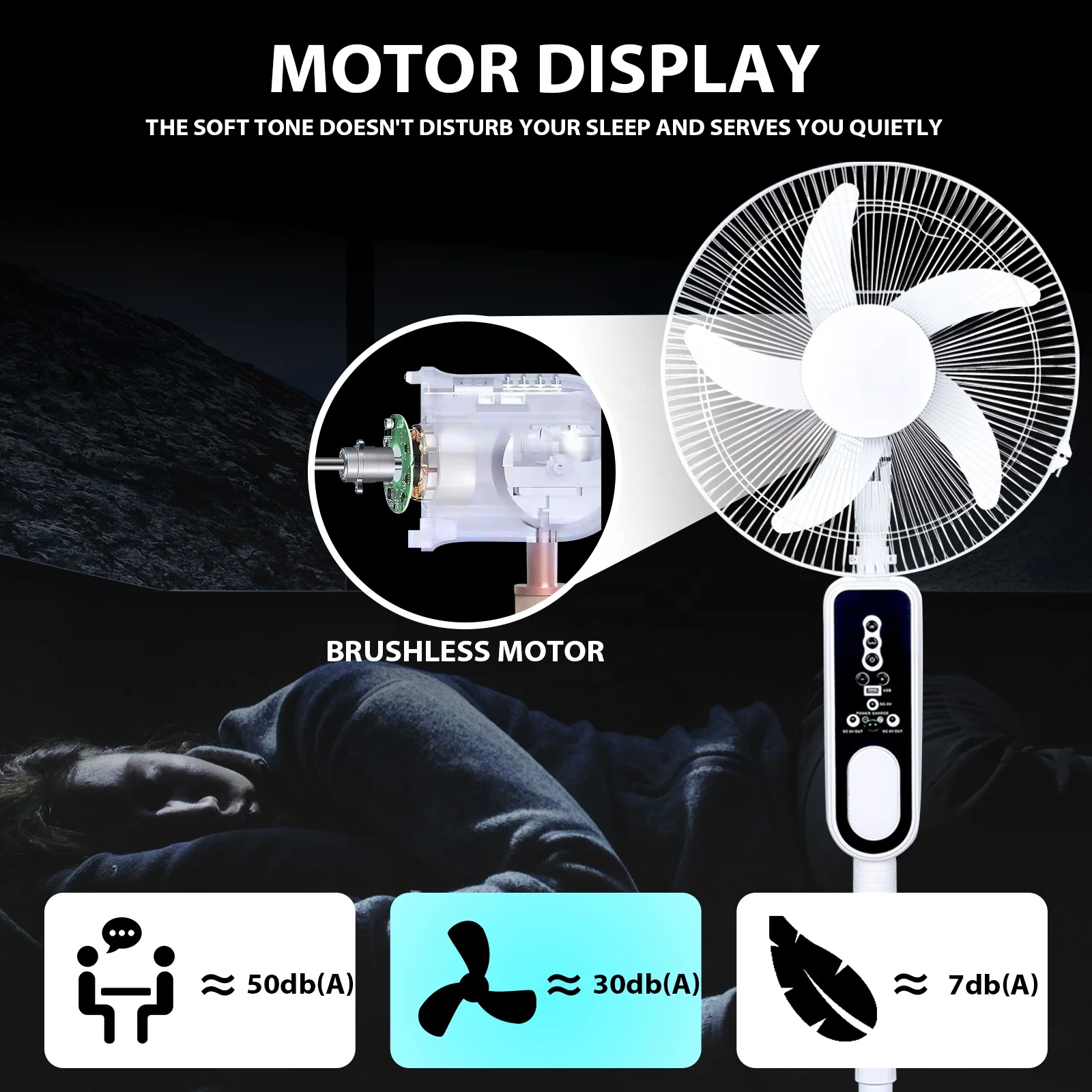 teyoza 16inch standing rechargeable AC/DC solar inverter remote pedestal fan with solar panel