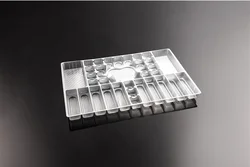 square and  heart shape blister for cupcake cake  packaging plastic food tray take away food container for  chocolate candy  set