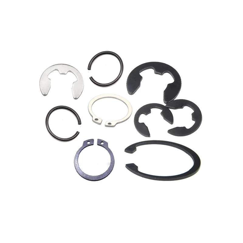 M6 M8 M20 M10, carbon steel stainless steel C Type Retaining Ring External Retaining Rings Circlip E Shape Lock Washer/
