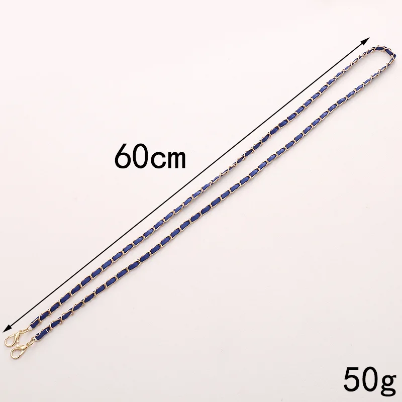 Black Leather Crossbody Lanyard Necklace Chain For Phone Case Cover Strap Long Mobile Phone Chains 120cm Phone Shoulder Strap