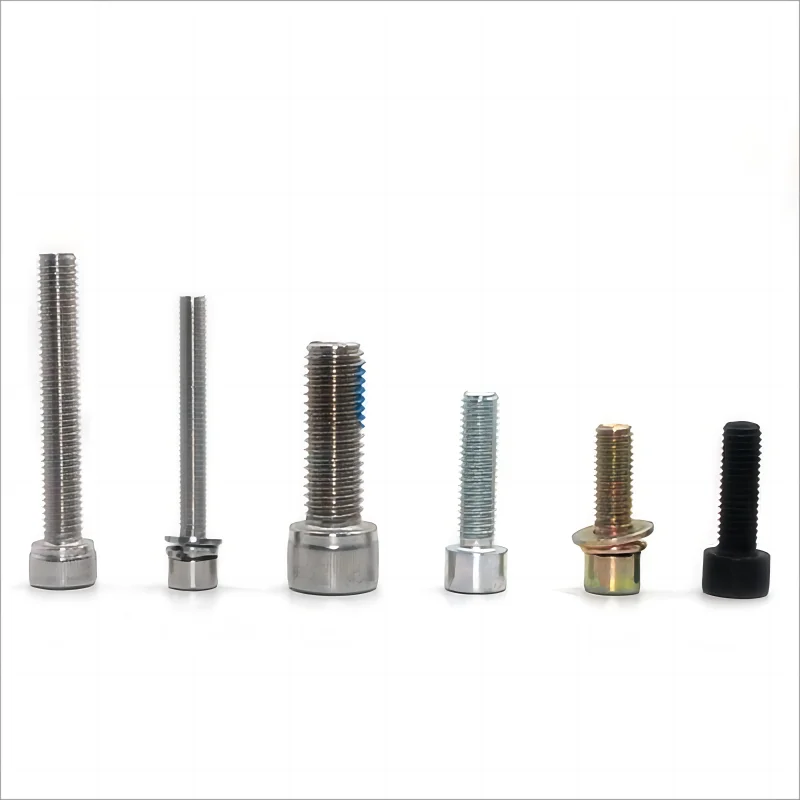 Fine thread m3*6 m6 din912 zinc plated internal hex hexagonal socket head hd cap screw m12x1.5 allen type screws 5mm