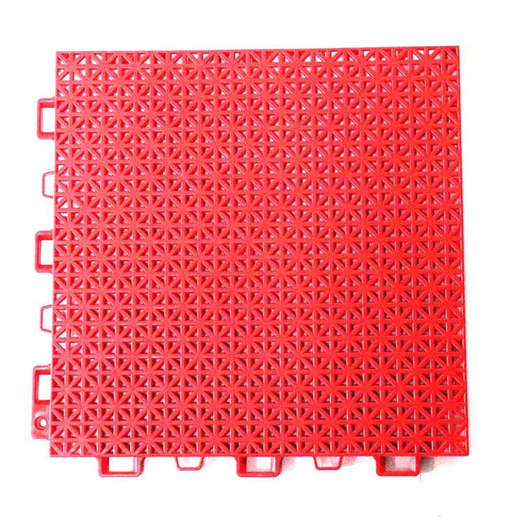 multi-sport purpose pp uv basketball portable badminton court mat synthetic basketball court flooring tiles