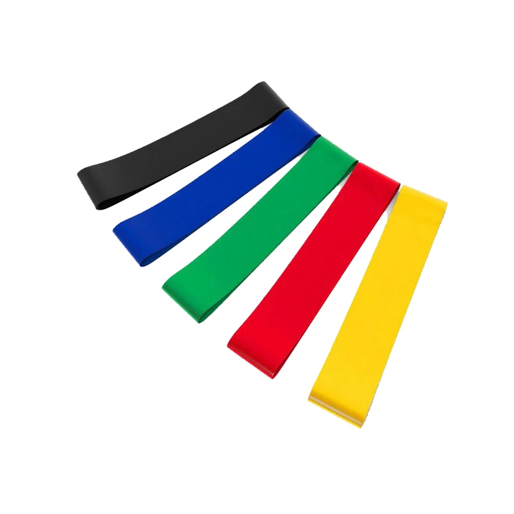 
High Quality private label latex elastic stretch loop resistance bands 