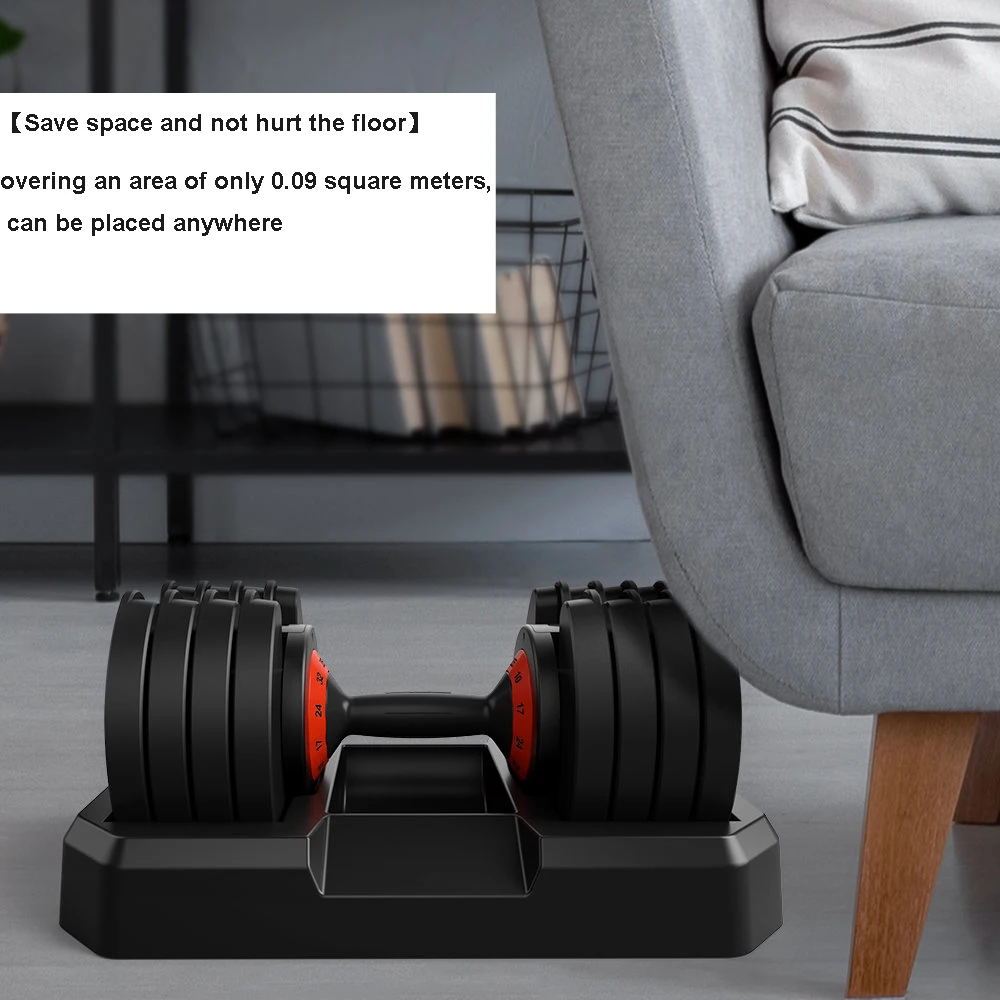 Ручка-поворот регулируемая гантели Вес Набор 32 кг 70 фунтов гантели набор из 2 весов тренировочные гантели для бодибилдинга силовые упражнения