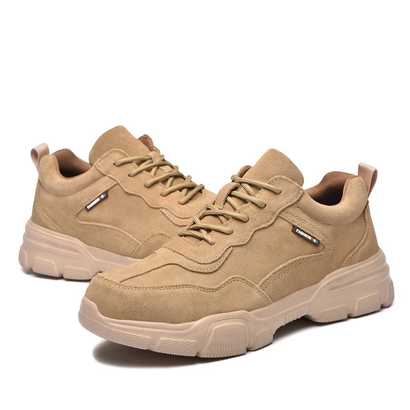 Hysure Indestructible Shoes Men Work Safety Safty Boots