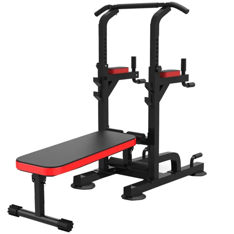 2022 High Quality Home Gym Dip Power Tower Station Stand Bar Push Up Stand Indoor Fitness Equipment