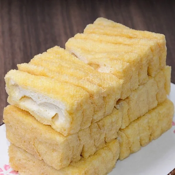 Factory Weekly Deals Frozen Soybean Products Deep Fried Bean Curd Marinated Bean Curd