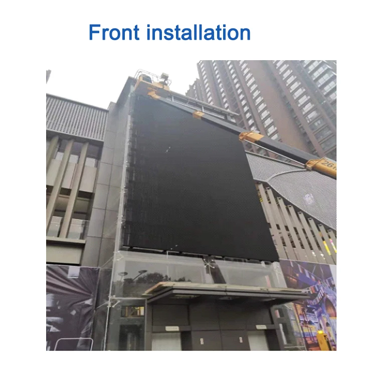  PrivaLED High quality P15.6 front service easy installation advertising outdoor led screens transparent