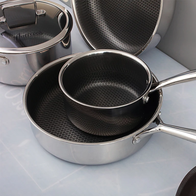 Non Stick Coating Stainless Steel Induction Frypan