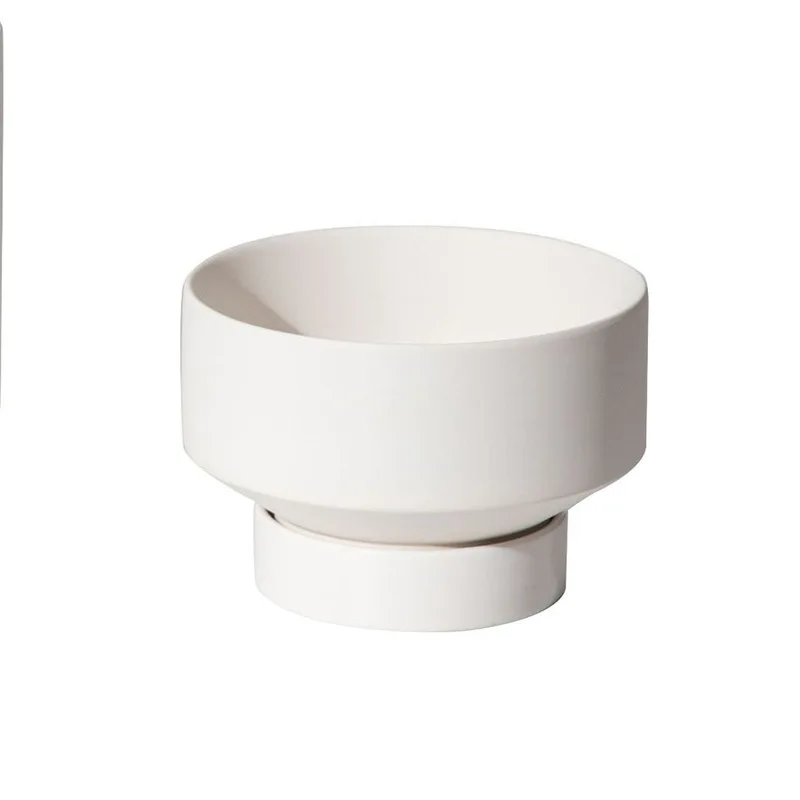 High Quality And Environmental Protection Candle Jars Ceramic Candle Vessels For Candle Making